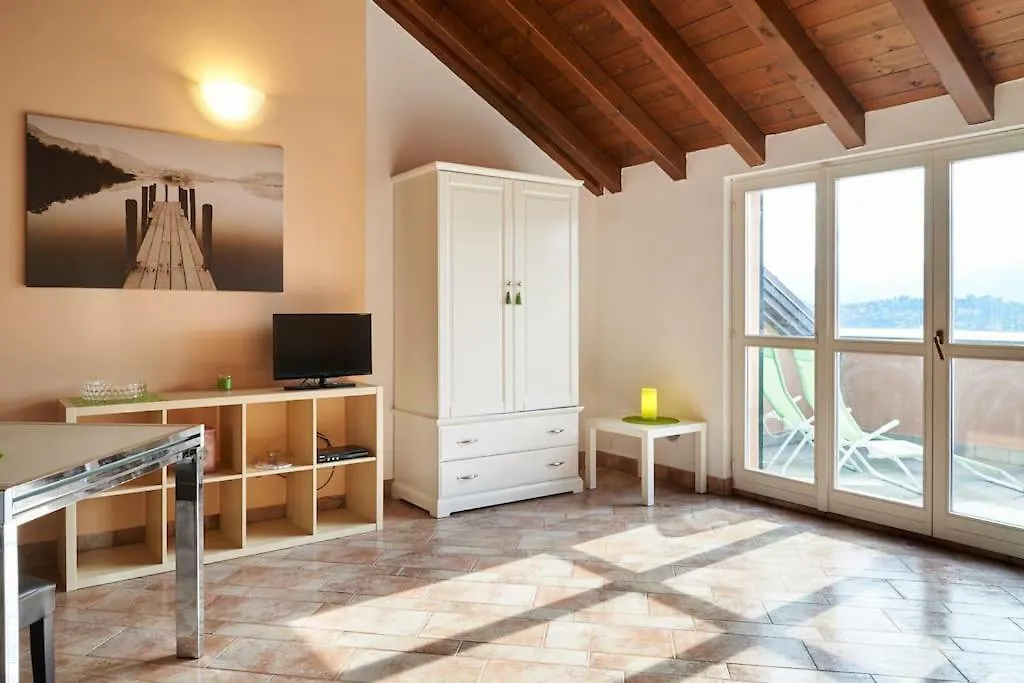 Apartment New Attic Lake View 4 Varenna Italy